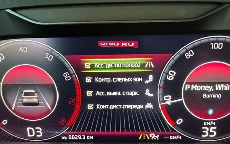 Skoda Superb III рестайлинг, 2019 год, 2 600 000 рублей, 13 фотография