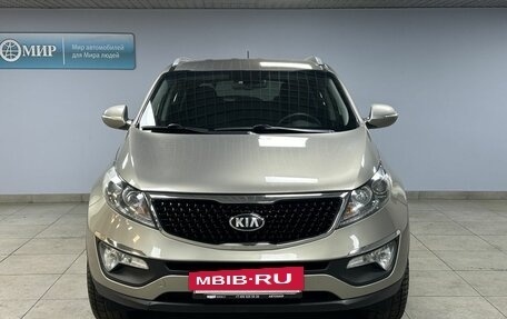 KIA Sportage III, 2014 год, 1 526 000 рублей, 2 фотография