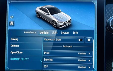 Mercedes-Benz C-Класс, 2022 год, 3 920 000 рублей, 19 фотография