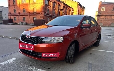 Skoda Rapid I, 2017 год, 1 500 000 рублей, 7 фотография