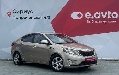 KIA Rio III рестайлинг, 2012 год, 830 000 рублей, 3 фотография