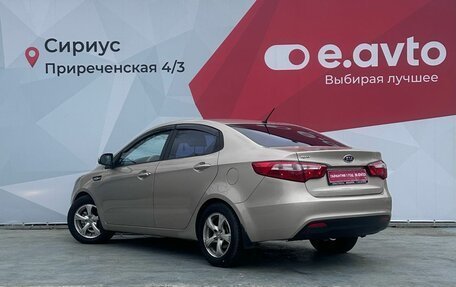 KIA Rio III рестайлинг, 2012 год, 830 000 рублей, 4 фотография