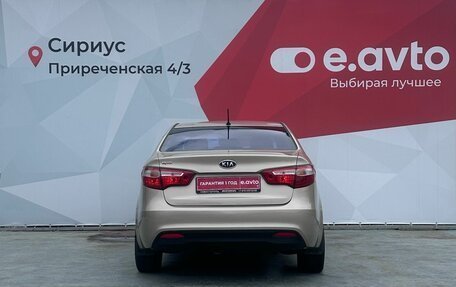 KIA Rio III рестайлинг, 2012 год, 830 000 рублей, 5 фотография