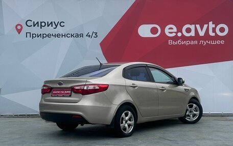 KIA Rio III рестайлинг, 2012 год, 830 000 рублей, 6 фотография