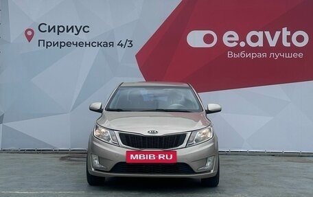 KIA Rio III рестайлинг, 2012 год, 830 000 рублей, 2 фотография