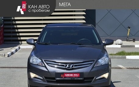 Hyundai Solaris II рестайлинг, 2016 год, 1 100 000 рублей, 3 фотография