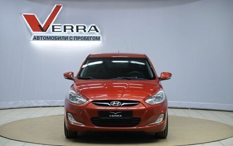 Hyundai Solaris II рестайлинг, 2011 год, 620 000 рублей, 2 фотография