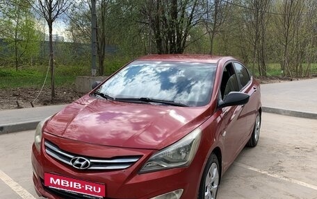 Hyundai Solaris II рестайлинг, 2014 год, 615 000 рублей, 2 фотография