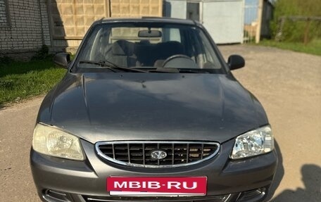 Hyundai Accent II, 2003 год, 270 000 рублей, 1 фотография