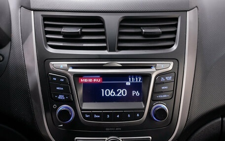 Hyundai Solaris II рестайлинг, 2014 год, 858 000 рублей, 17 фотография
