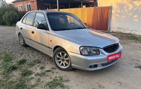 Hyundai Accent II, 2007 год, 444 000 рублей, 1 фотография