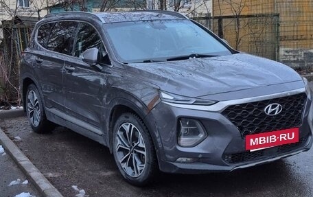 Hyundai Santa Fe IV, 2019 год, 2 800 000 рублей, 3 фотография