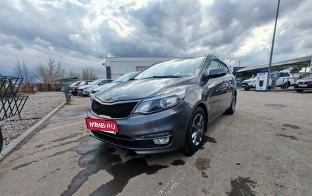 KIA Rio III рестайлинг, 2016 год, 1 020 000 рублей, 18 фотография