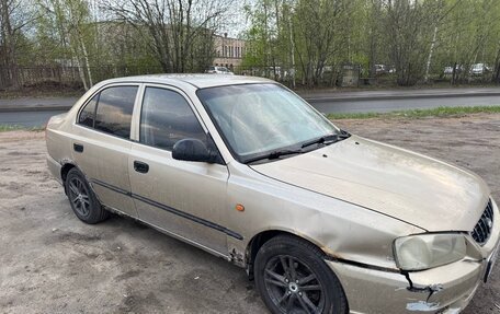 Hyundai Accent II, 2005 год, 90 000 рублей, 5 фотография