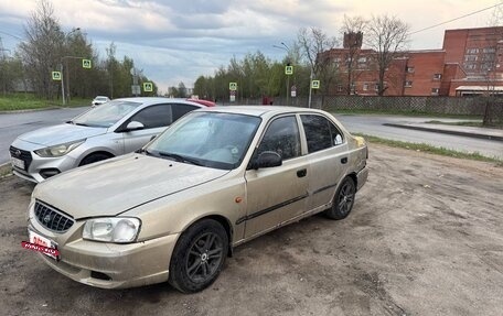 Hyundai Accent II, 2005 год, 90 000 рублей, 2 фотография