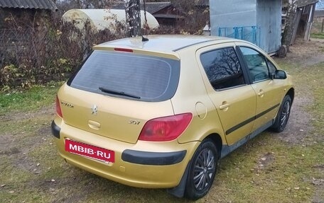 Peugeot 307 I, 2002 год, 180 000 рублей, 4 фотография