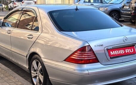 Mercedes-Benz S-Класс, 2000 год, 550 000 рублей, 5 фотография
