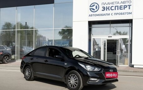 Hyundai Solaris II рестайлинг, 2017 год, 1 050 000 рублей, 3 фотография