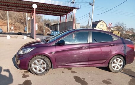 Hyundai Solaris II рестайлинг, 2011 год, 590 000 рублей, 3 фотография