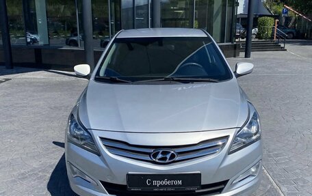 Hyundai Solaris II рестайлинг, 2014 год, 949 000 рублей, 3 фотография