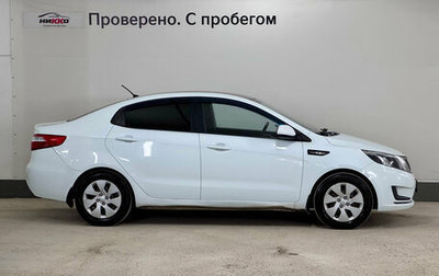 KIA Rio III рестайлинг, 2011 год, 830 000 рублей, 1 фотография