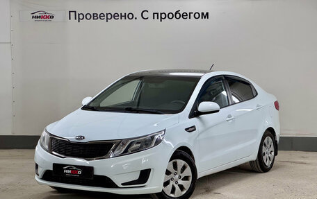 KIA Rio III рестайлинг, 2011 год, 830 000 рублей, 3 фотография