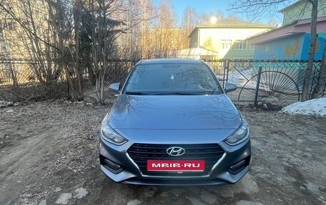 Hyundai Solaris II рестайлинг, 2017 год, 1 200 000 рублей, 1 фотография