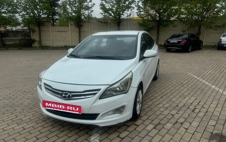 Hyundai Solaris II рестайлинг, 2014 год, 940 000 рублей, 6 фотография