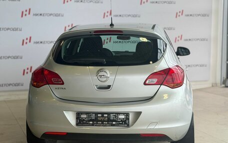 Opel Astra J, 2012 год, 619 000 рублей, 3 фотография
