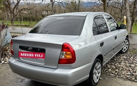 Hyundai Accent II, 2004 год, 345 000 рублей, 4 фотография