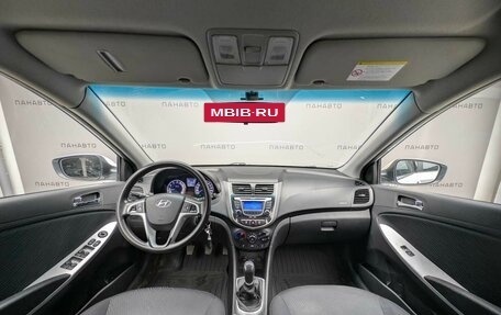 Hyundai Solaris II рестайлинг, 2012 год, 525 000 рублей, 13 фотография