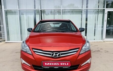 Hyundai Solaris II рестайлинг, 2014 год, 936 000 рублей, 2 фотография