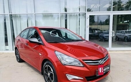 Hyundai Solaris II рестайлинг, 2014 год, 936 000 рублей, 3 фотография