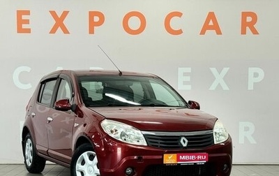 Renault Sandero I, 2012 год, 518 000 рублей, 1 фотография