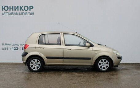 Hyundai Getz I рестайлинг, 2008 год, 469 000 рублей, 4 фотография