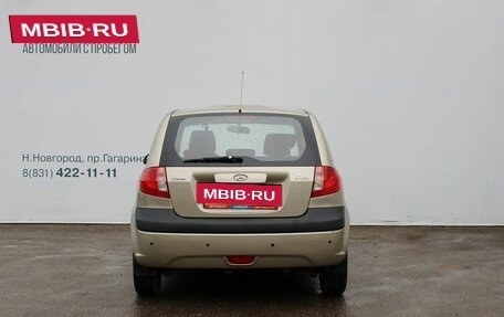Hyundai Getz I рестайлинг, 2008 год, 469 000 рублей, 5 фотография