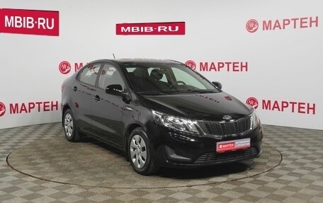 KIA Rio III рестайлинг, 2014 год, 876 000 рублей, 3 фотография