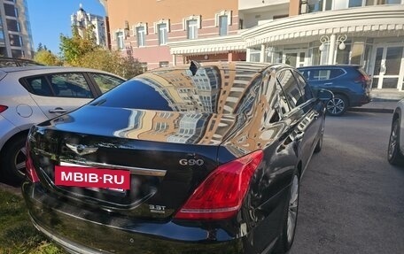 Genesis G90 I рестайлинг, 2018 год, 2 100 000 рублей, 3 фотография