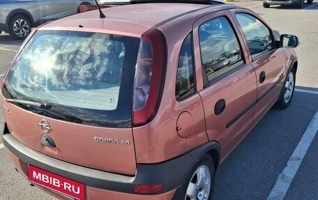 Opel Corsa C рестайлинг, 2001 год, 260 000 рублей, 1 фотография