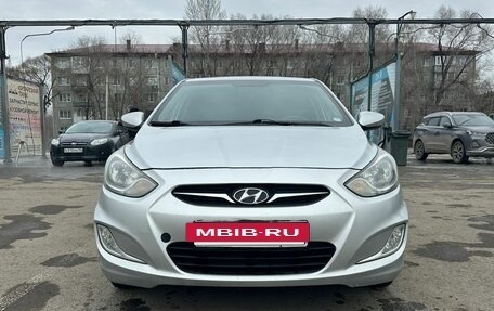 Hyundai Solaris II рестайлинг, 2012 год, 595 000 рублей, 2 фотография