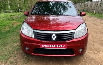 Renault Sandero I, 2012 год, 420 000 рублей, 1 фотография