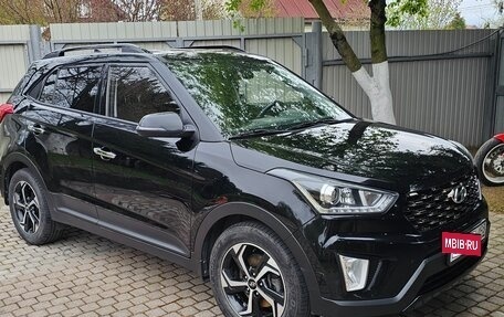 Hyundai Creta I рестайлинг, 2020 год, 2 150 000 рублей, 2 фотография