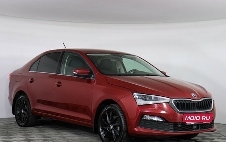 Skoda Rapid II, 2020 год, 1 599 000 рублей, 3 фотография