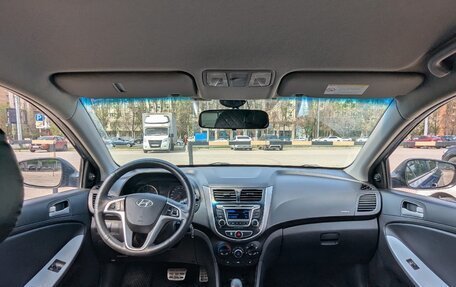 Hyundai Solaris II рестайлинг, 2011 год, 750 000 рублей, 9 фотография