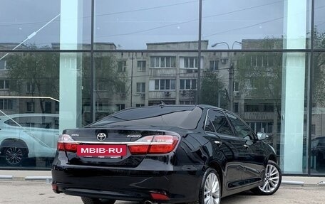 Toyota Camry, 2016 год, 1 850 000 рублей, 5 фотография