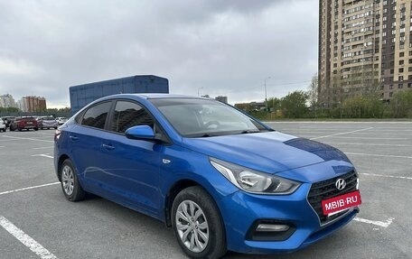Hyundai Solaris II рестайлинг, 2019 год, 950 000 рублей, 4 фотография