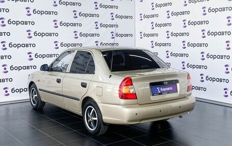 Hyundai Accent II, 2005 год, 390 000 рублей, 3 фотография