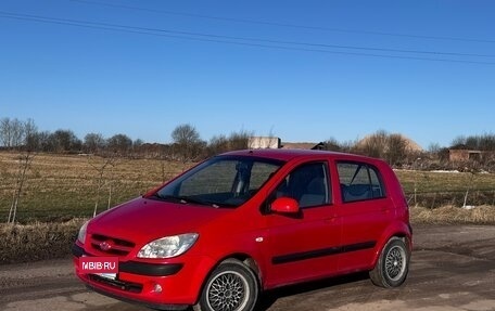 Hyundai Getz I рестайлинг, 2008 год, 420 000 рублей, 1 фотография