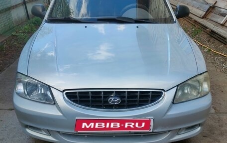 Hyundai Accent II, 2008 год, 400 000 рублей, 1 фотография