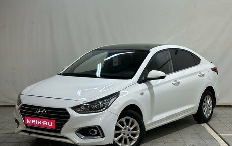 Hyundai Solaris II рестайлинг, 2018 год, 930 000 рублей, 1 фотография